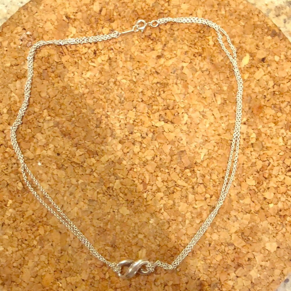 Tiffany figure eight necklace